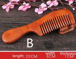Rosewood Hair Comb